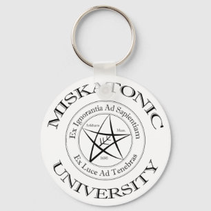 Llavero Keychain de la Universidad Miskatonic
