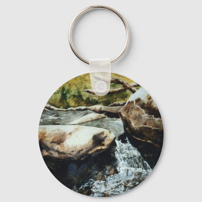 Llavero Keychain de lagos, ríos y corrientes (Anverso)