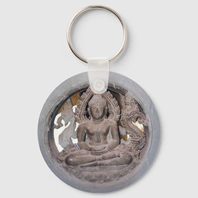 Llavero Keychain de Laos Buda (Anverso)