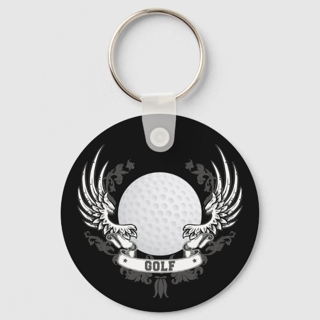 Llavero Keychain de las alas del golf (Anverso)