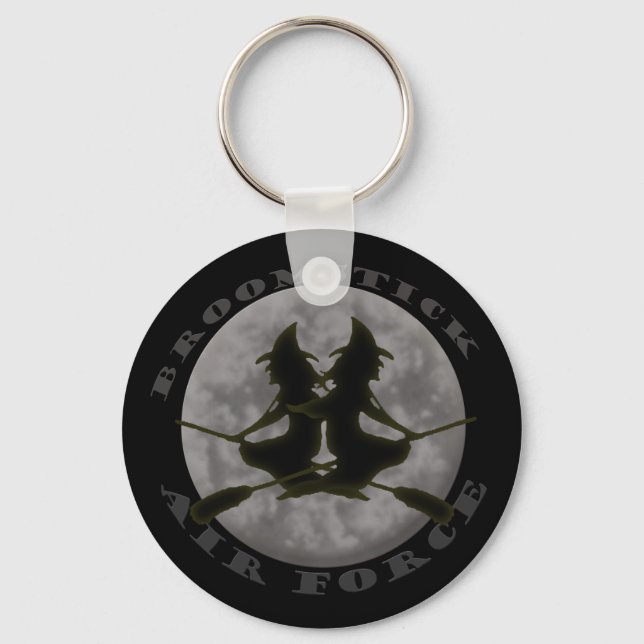 Llavero Keychain de las brujas de Halloween (Anverso)