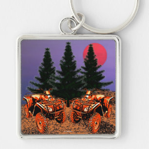Llavero Keychain de las cuatro ruedas