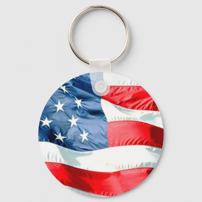 Llavero Keychain de las Estrellas y las Bandas de Estados  (Anverso)