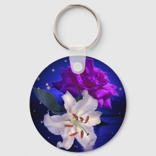 Llavero Keychain de las flores mágicas