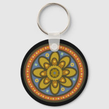 Keychain de las flores marroquíes