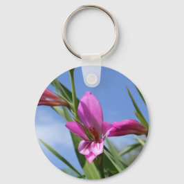 Llavero Keychain de las flores rosadas de primavera