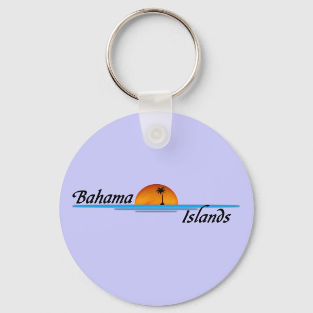Llavero Keychain de las Islas Bahama (Anverso)