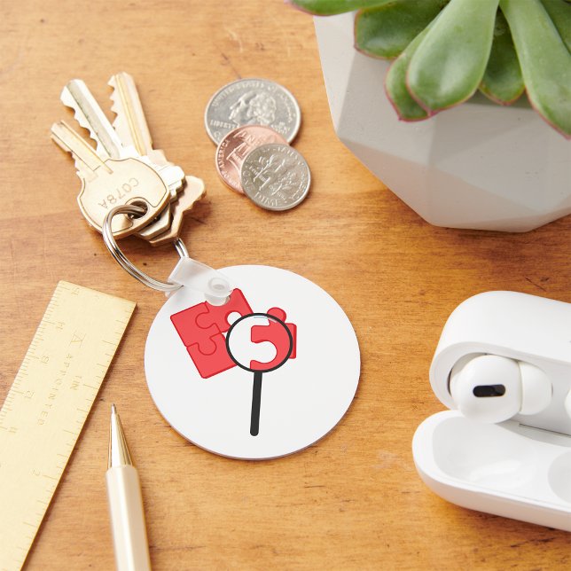 Llavero Keychain de las piezas del rompecabezas (Subido por el creador)