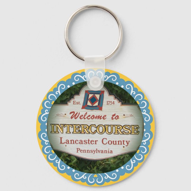 Llavero ¡Keychain de las relaciones sexuales! Lancaster PA (Anverso)