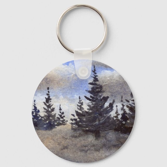 Llavero Keychain de las rutas de los países (Anverso)