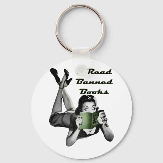 Llavero Keychain de libros prohibidos (Anverso)
