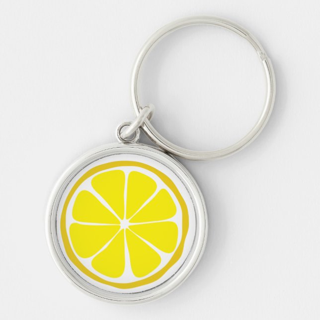 Llavero Keychain de limón de verano (Frente)
