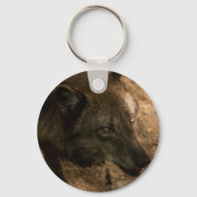 Keychain de Lobo Oscuro