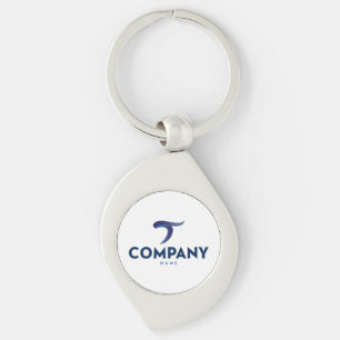 Llavero Keychain de logotipos Metalizado premium - marca c