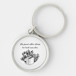 Llavero Keychain de los amantes de los libros