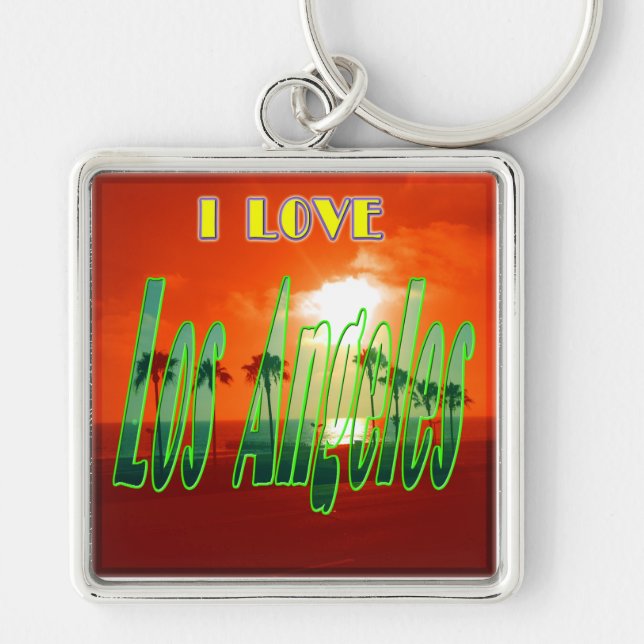Llavero Keychain de "Los Ángeles amables" (Frente)