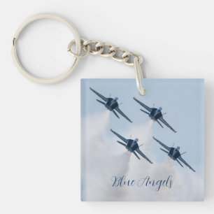 Llavero Keychain de los ángeles azules