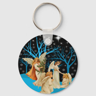 Llavero Keychain de los ángeles de invierno