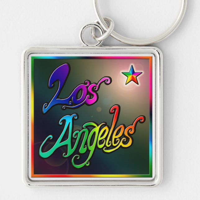 Llavero Keychain de "Los Angeles Star 1" (Frente)