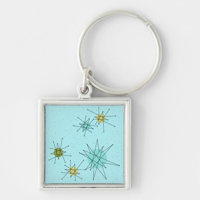 Llavero Keychain de los estrenos atómicos del huevo azul d (Frente)