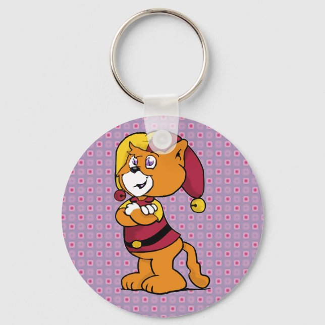 Llavero Keychain de los gatos de Boomi (Anverso)