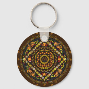 Llavero Keychain de los iconos de Acción de Gracias