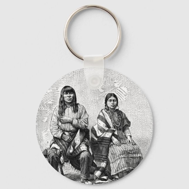Llavero Keychain de los Indios Americanos (Anverso)
