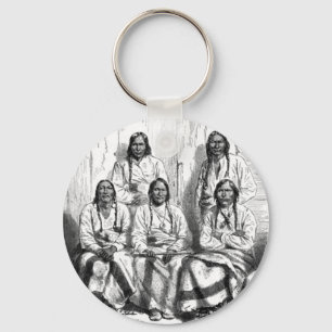 Llavero Keychain de los Indios Americanos