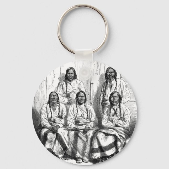 Llavero Keychain de los Indios Americanos (Anverso)