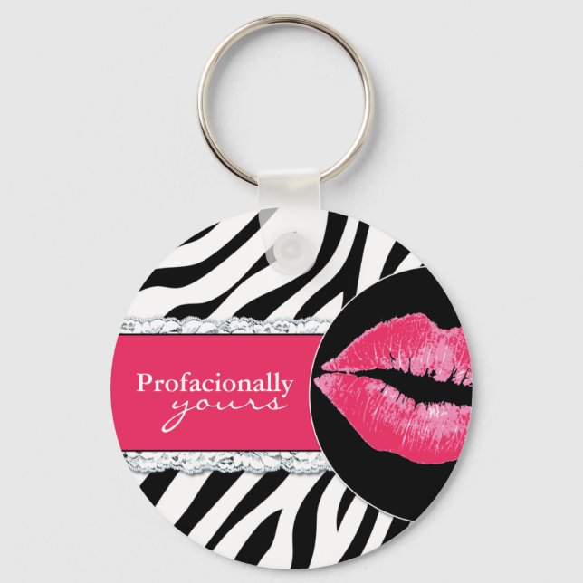 Llavero Keychain de los labios calientes (Anverso)