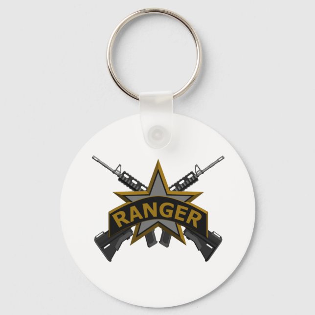 Llavero Keychain de los rangos del ejército (Anverso)