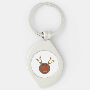 Llavero Keychain de los renos de los Navidades cibernético