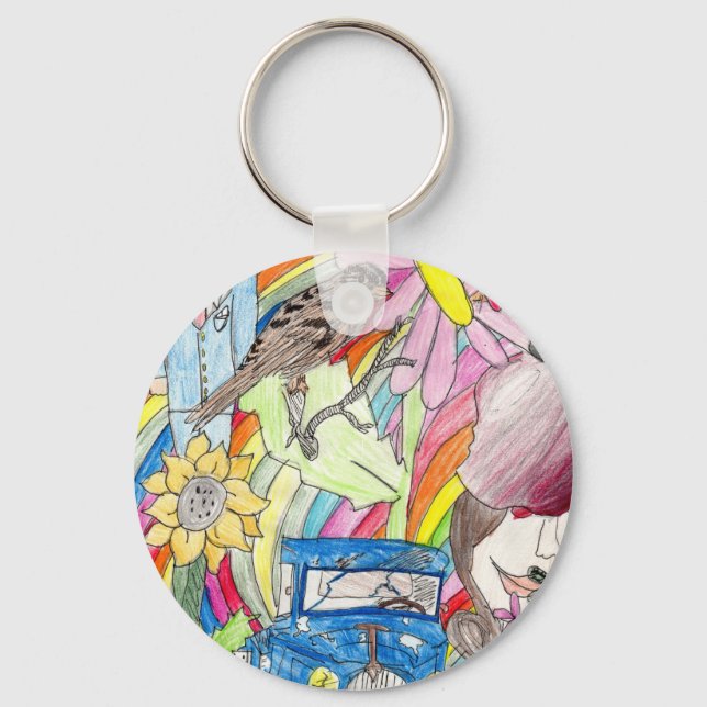 Llavero Keychain de los sueños de verano (Anverso)