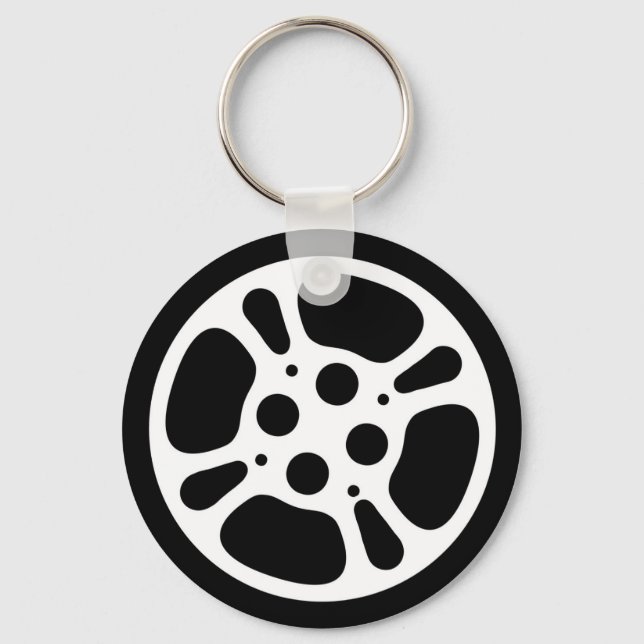Llavero Keychain de los tambores de película (Anverso)