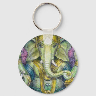 Llavero Keychain de Lotus Ganesha