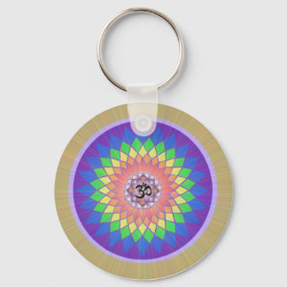 Llavero Keychain de Lotus Mandala