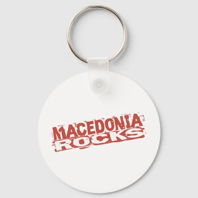 Llavero Keychain de Macedonia (Anverso)