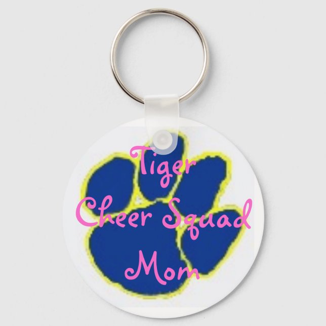 Llavero Keychain de Mamá Escuadrada de Salud (Anverso)