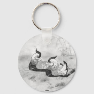 Llavero Keychain de Mandarin Ducks