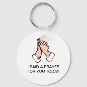 Llavero Keychain de manos de oración
