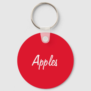 Llavero Keychain de manzanas