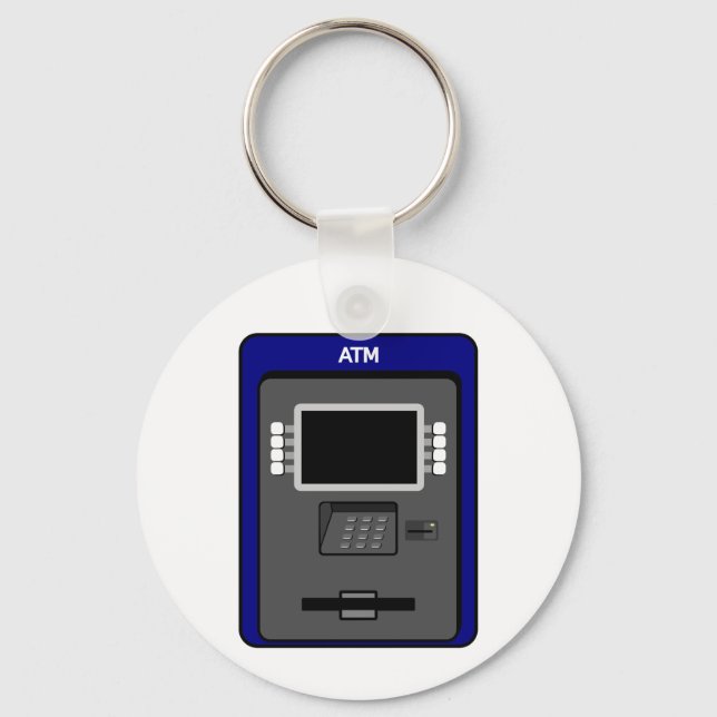 Llavero Keychain de máquina ATM (Anverso)