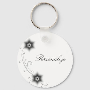 Llavero Keychain de marfil Glow Blooms