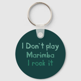 Llavero Keychain de Marimba Rock