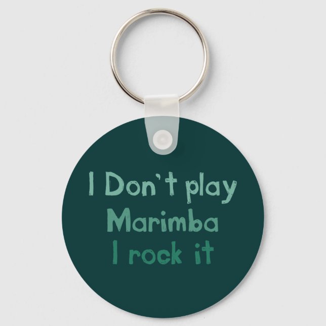 Llavero Keychain de Marimba Rock (Anverso)