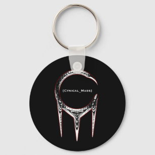 Llavero Keychain de masa cínica negro