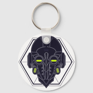 Llavero Keychain de máscaras de la peste de la ciencia fic