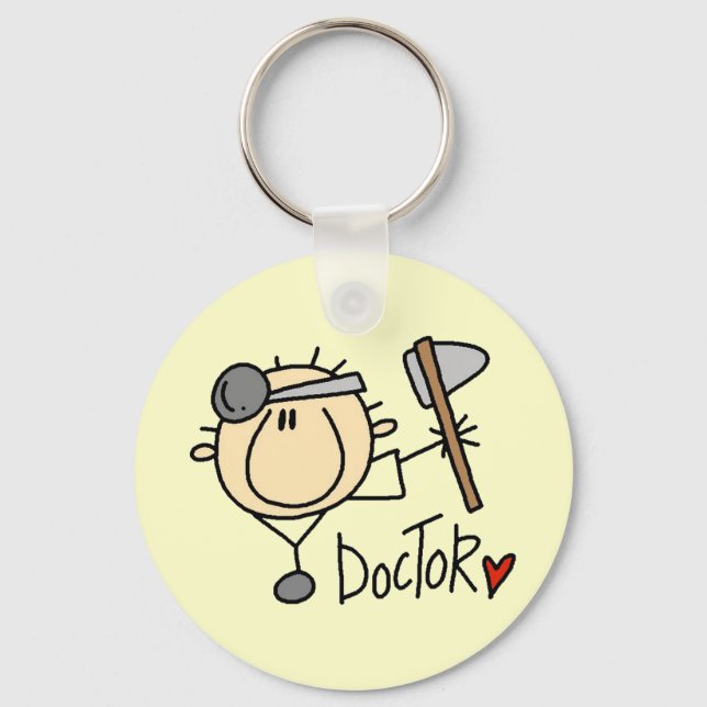 Llavero Keychain de Médica masculino (Anverso)