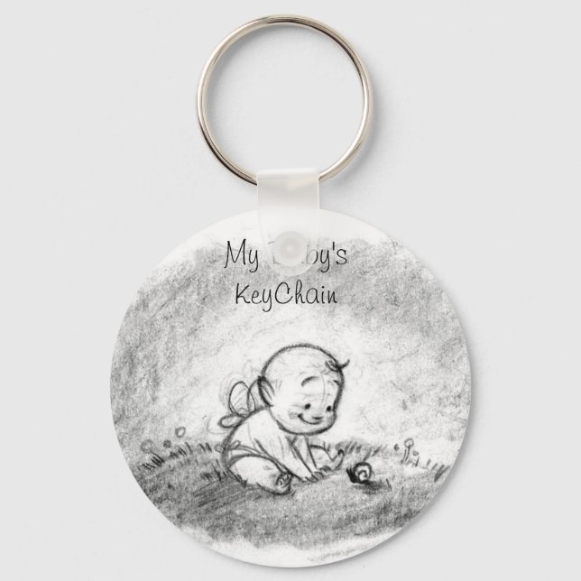 Llavero KeyChain de mi bebé (Anverso)