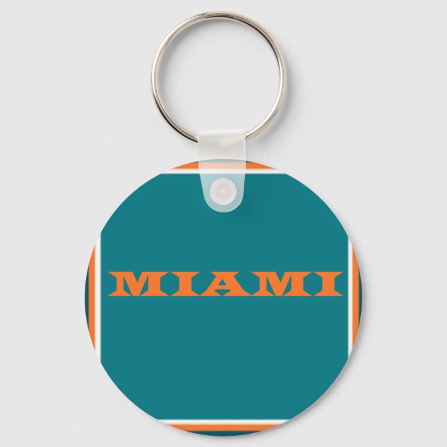 Llavero Keychain de Miami (Anverso)